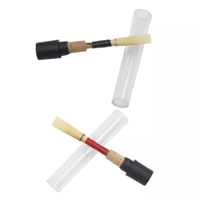 Oboe Reed Medium Strength Reed Spare Parts Wind Instrument with Protector Tube
