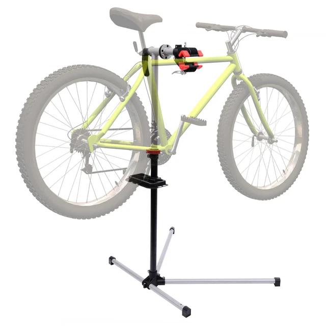 HOMCOM Cavalletto per Manutenzione Bici con Rotazione 360° e Altezza Regolabile