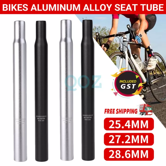 Road Bikes Aluminum Alloy Seat Tube Saddle Pole Bicycle Seat Post Bike Seatpost