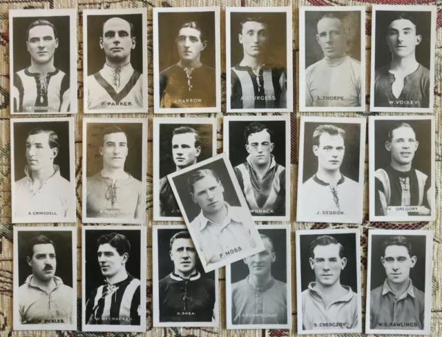 Famous Football Captains,1922 ,The Champion Cards, Pick The Cards You Require