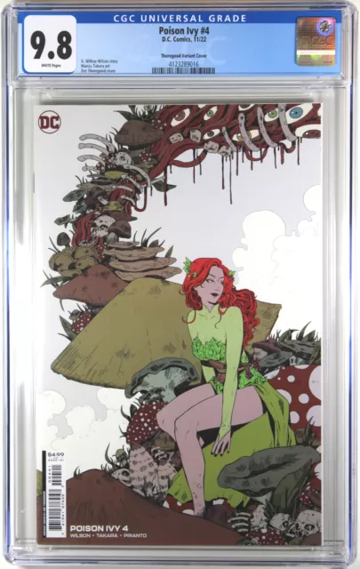 Poison Ivy #4 (Zoe Thorogood "Error" Variant) Comic Book ~ Cgc Graded 9.8 Nm/M