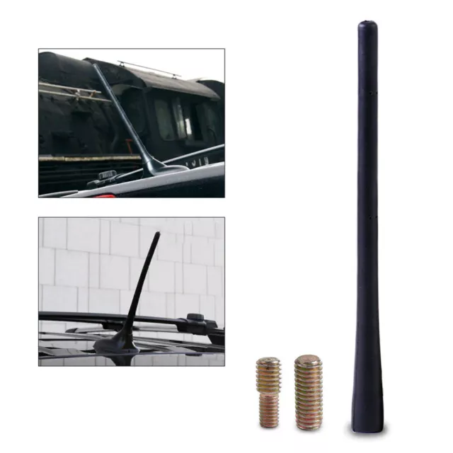 8" Aerial Antenna Mast Car AM/FM Radio Short Stubby For Auto Car Accessories