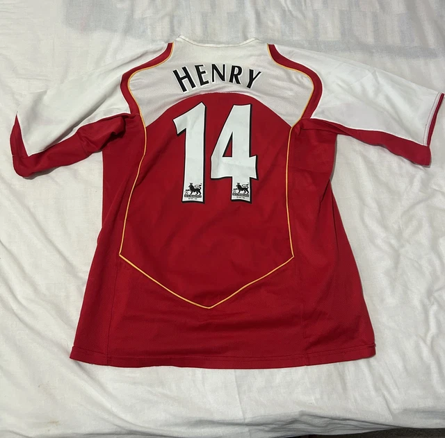 Maillot Arsenal Henry - Saison 2008/2009 - Signé Avec Certificat (COA)