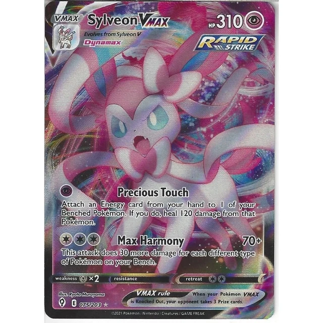Sylveon VMAX ( 075/203 ) Evolving Skies - Pokemon Karte Holo - Englisch - NM