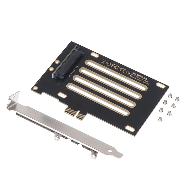 Aomoproing PCI-E 4.0 X4 Lane to U.3 U3 Kit SFF-8639 Host Adapter for Aomoproing PCI-E 4.0 X4 Lane to U.3 U3 Kit SFF-8639 Host Adapter for