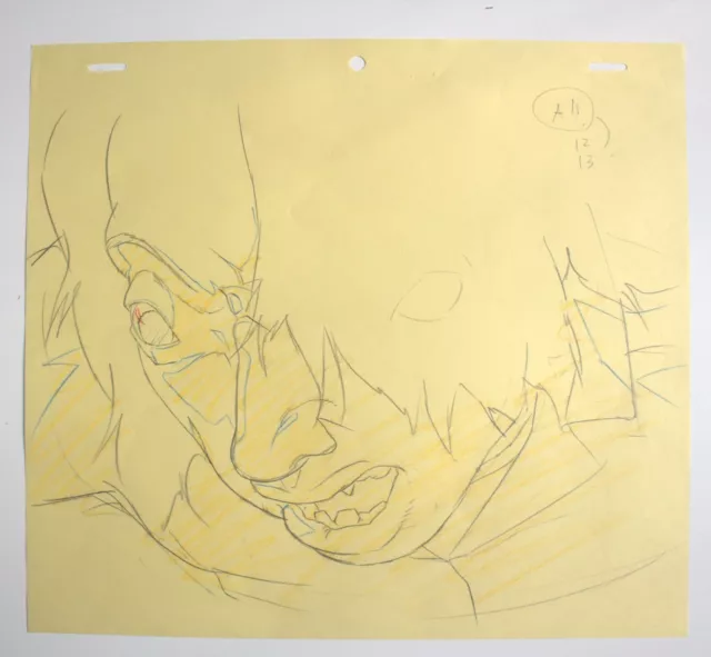 PERFECT BLUE - SATOSHI KON Original Production Anime Genga Douga Sketch not Cel