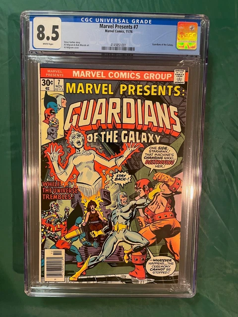 MARVEL PRESENTS #7 CGC 8.5 WP Guardians of the Galaxy • Bronze Age (1976)