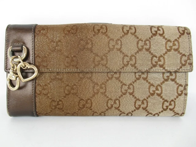Gucci GG Canvas Gradient Heartbit Made in Italy No.2128