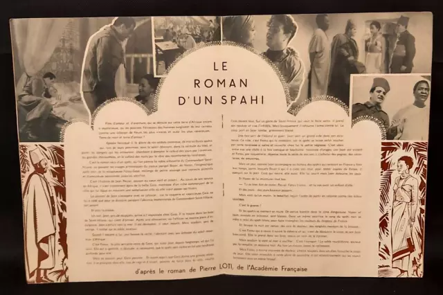 DOSSIER DE PRESSE synopsis LE ROMAN D'UN SPAHI 1936 Raymond CORDY Mireille BALIN 3