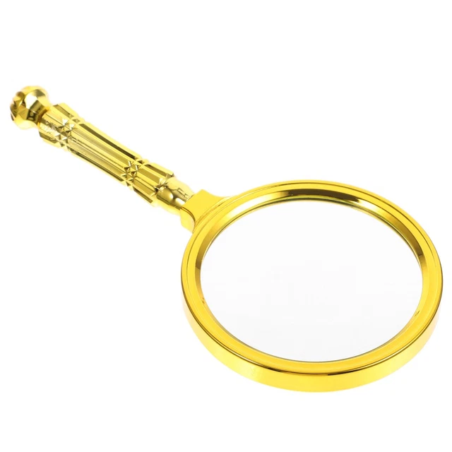 Lente D'Ingrandimento 10x 80mm - Leggera E Infrangibile, Per Lettura E Hobby
