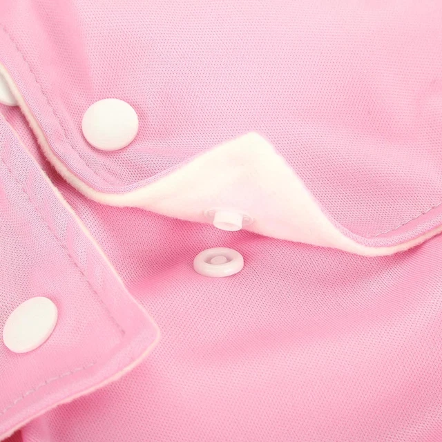 Adult Pocket Nappy Cover Adjust Diaper Cloth Pink JFF