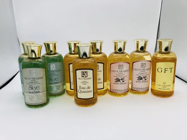 Lot De 5 Parfums Geo F Trumper Eau De Quinine 100ml - Vintage, Agrumes, Neufs