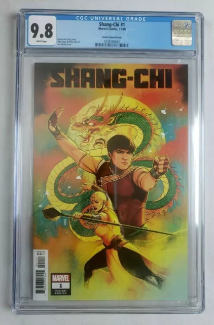 CGC 9.8 - Shang-chi #1 1:50 Ratio Variant Jen Bartel Variant Marvel Comics 2020