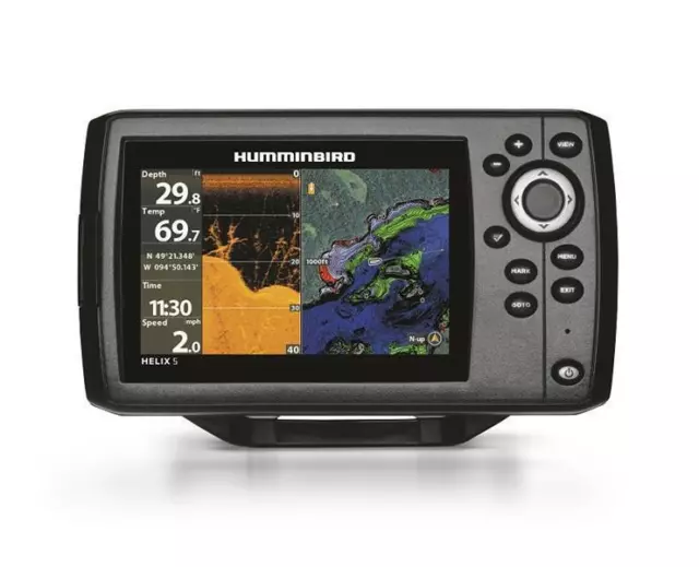 Humminbird Helix 5 Chirp DI GPS G3 Echolot 5 Zoll Bildschirm