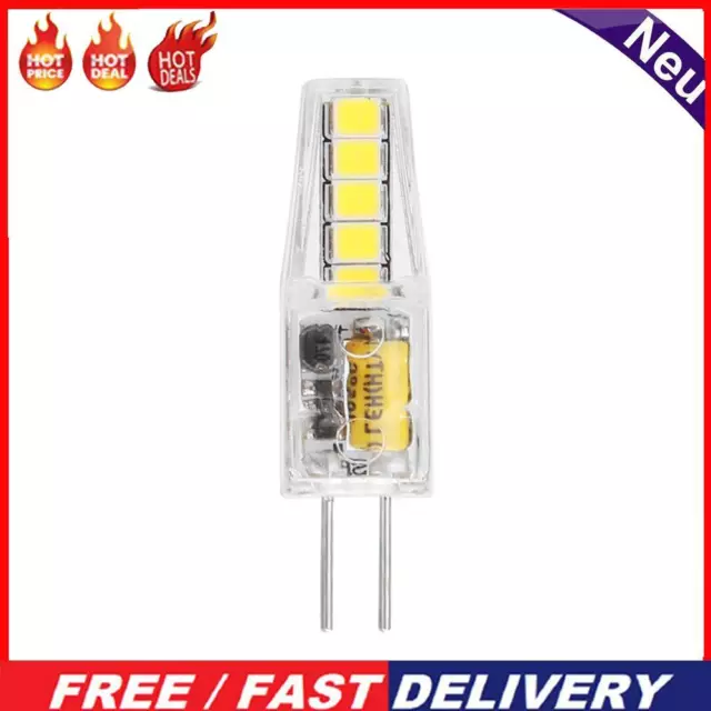 12V AC/DC G4 LED Lamp Bulb 2W SMD2835 10LED Chandelier Light Bulb (CW)