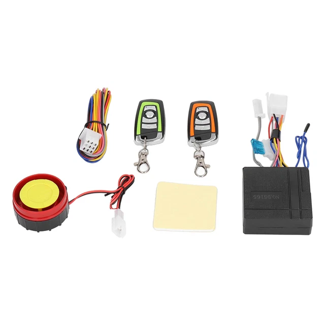 Motorcycle Antitheft Heat Resistant Motorcycle Alarm System With 5 Sensitivity