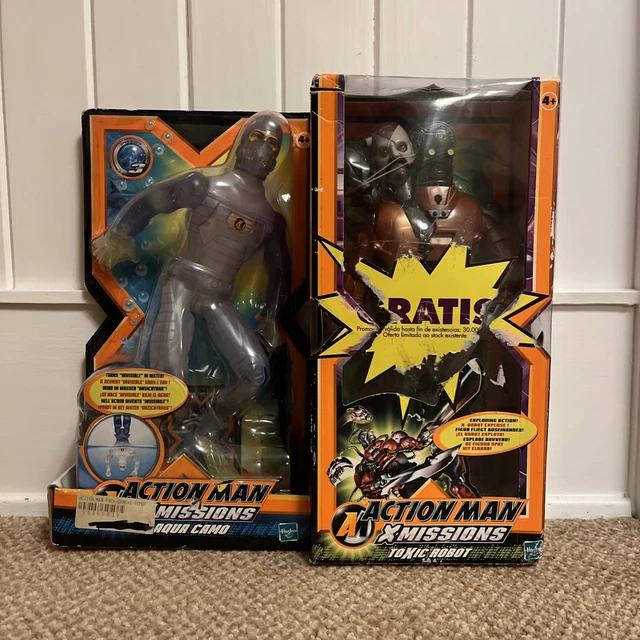 Action Man X Missions – Redwolf & Kayak, 2001, Hasbro, 36 Cm