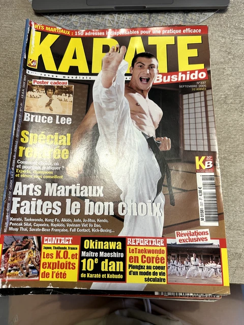 KARATE BUSHIDO n°349 - 2006 - REUSSISSEZ VOS FRAPPES - BRUCE LEE