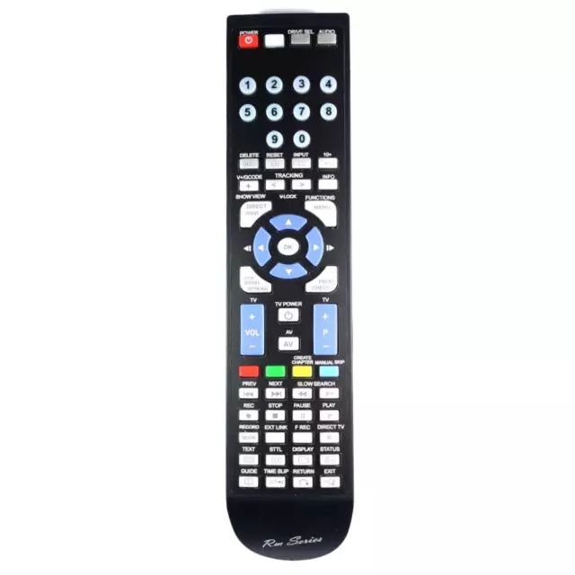 RM-Series DVD Recorder Remote Control for Panasonic DMR-EZ45VEBS