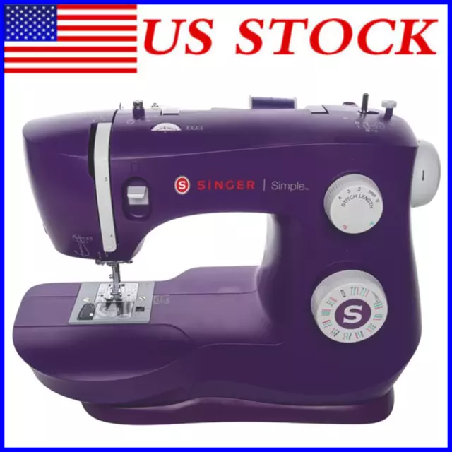 Singer 3223G Simple Sewing Machine Mechanical Green Free Arm 23 Sewing  Programs