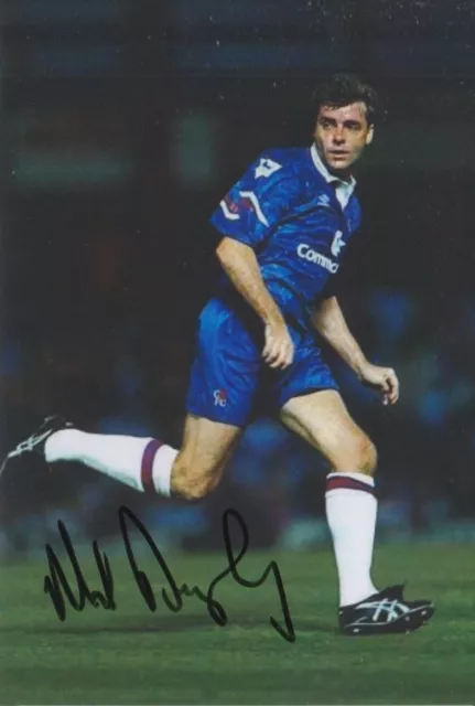 Mal Donaghy Hand Signed 6X4 Photo Chelsea Football Autograph