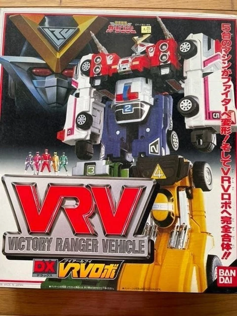 POWER RANGERS TURBO Carranger DX VRV Robo Megazord Victory Vehículo ...