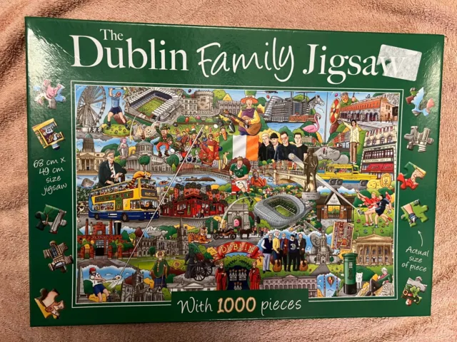 024 - The Dublin Family Jigsaw  - 1000 piece, Complete