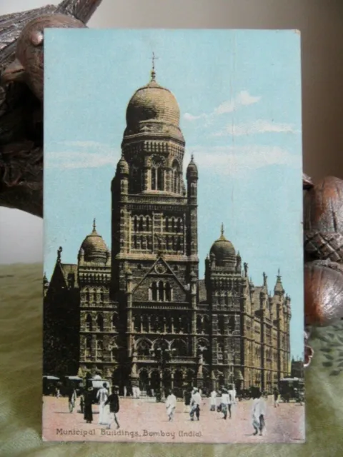 Municipal Building Bombay India - Shurey's Publications Postcard