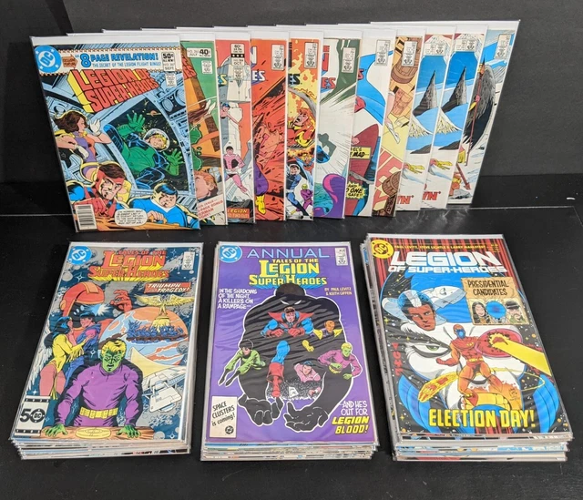 Legion Of Super-Heroes - Lot Of 45 - #1-73 & #267-341 Vf-NM DC Comics