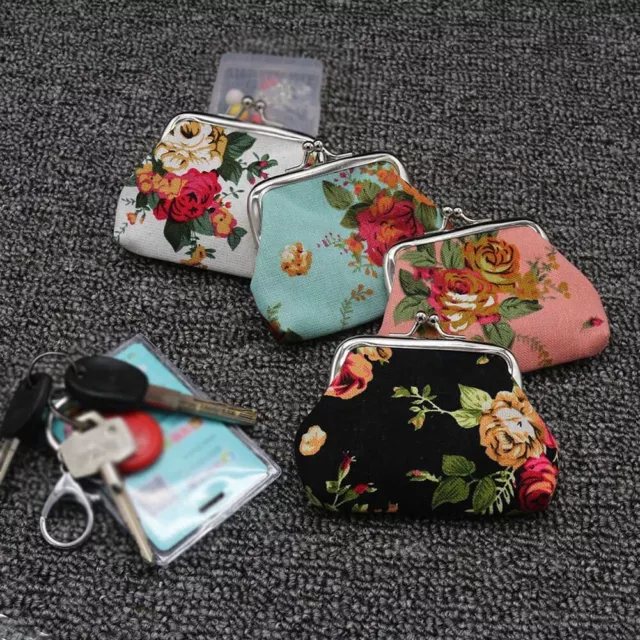 # Münzbörse Damen Mini Wechsel Handtaschen Kinder Münzfach Portemonnaie Key /