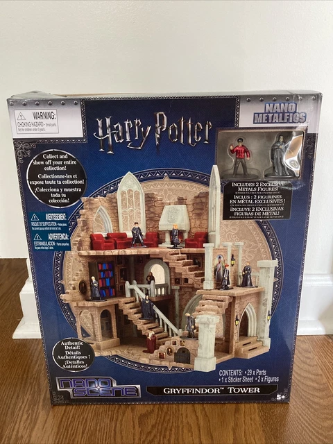 Harry Potter Nano Scene Metalfigs Gryffindor Tower Includes 2 Figures Play Set