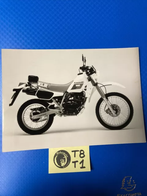 Kawasaki KLR250 Photo NB dossier de presse , concessionnaire 250KLR 250 KLR