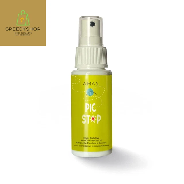 SPRAY PROTETTIVO ANTIZANZARE 100% NATURALE - Prodotto a Mano in Italia - Con Oli