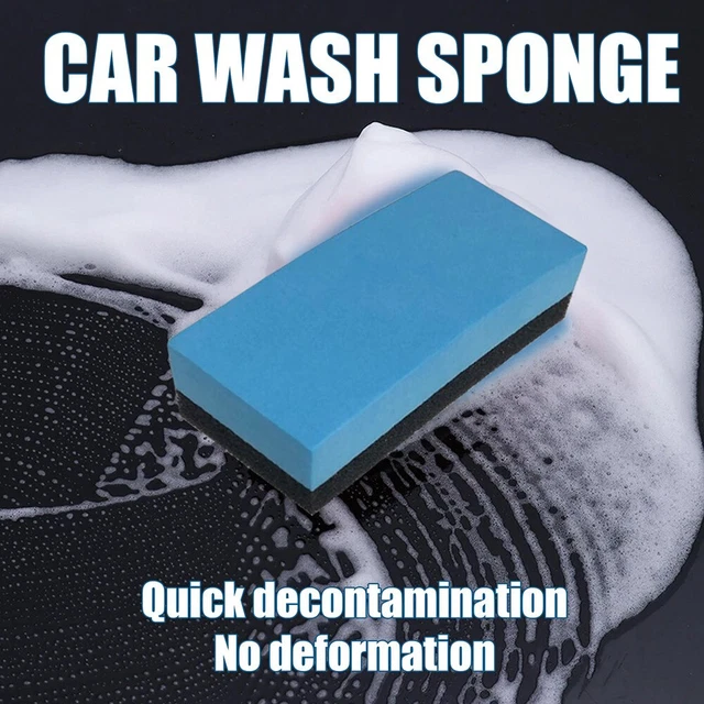 Car Foam Sponge Applicator Pad Car Buffing Polish Wax Auto Glass Cleaning Gadget