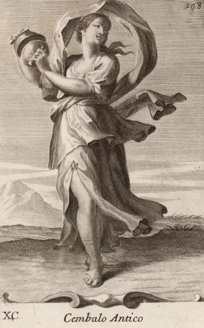 ZIMBEL - Bonanni - Westerhout - Kupferstich 1716.