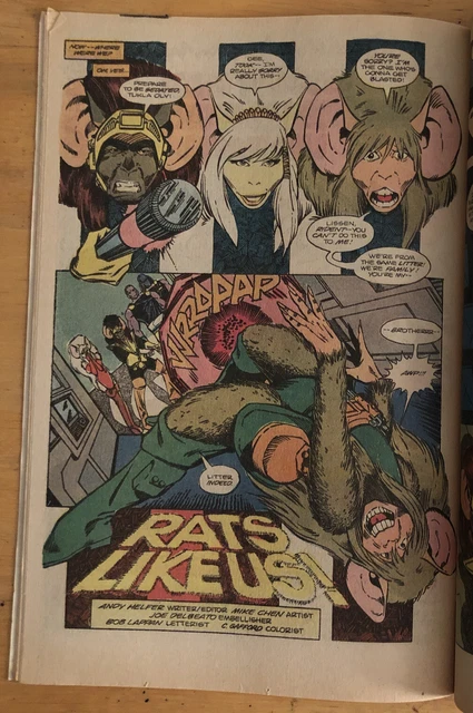 Atari Force #17; Hannigan & Garcia-Lopez Cover; Rats Like Us; Warlord Figures Ad 4