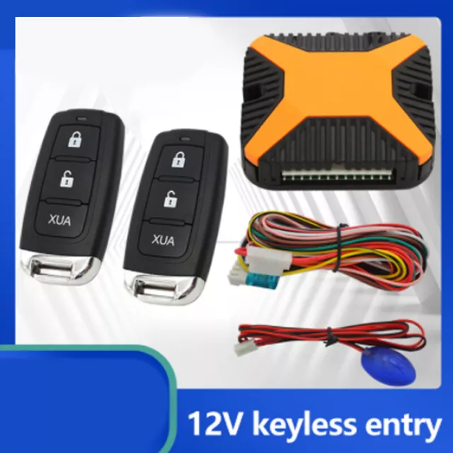 US 12V Car Remote Control Central Kit Door Lock Locking Keyless Entry System Kit