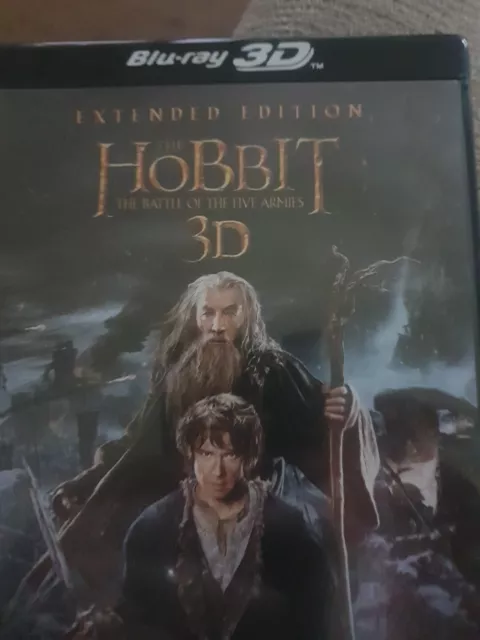 3D Blu-ray - The Hobbit: The Battle of the Five Armies - Extended Edition