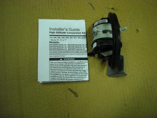 Trane Bayswt09Ahalta High Altitude Conversion Kit 166103