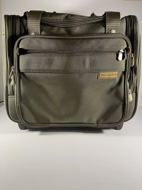 Briggs & Riley 05-U112 Cabin Bag on Wheels Carry-on Rolling Olive Luggage
