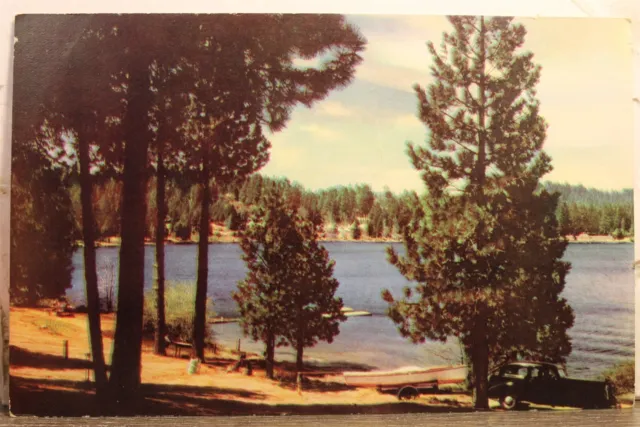 California CA Lake Arrowhead Union Oil 76 Gas Postcard Old Vintage Card View PC