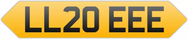 Lee Leeane Leeroy Leela Len Leeya Private Registration Car Number Plate Ll20 Eee