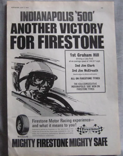 1966 Firestone Original advert No.2