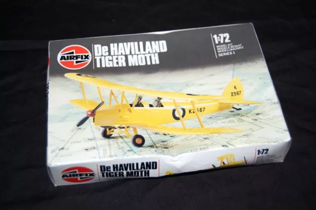 Airfix Scale De Havilland Dh A Tiger Moth Model Kit Release