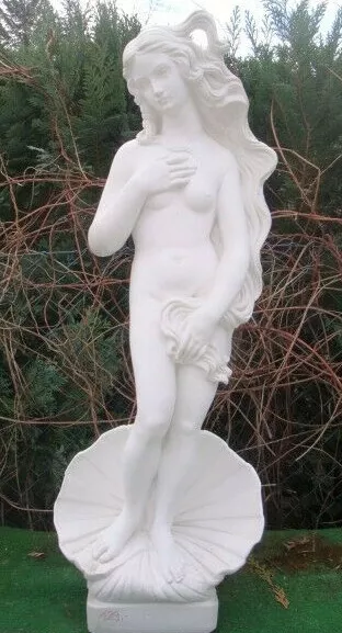 Statue"Geburt der Venus" Höhe 85 cm Skulptur Art.404 Figur Steinguss Göttin