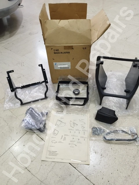 Honda Civic EG 92-95 black RHD NEW 2 din OEM access center console Honda Civic EG 92-95 black RHD NEW 2 din OEM access center console