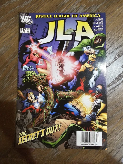 JLA #117 (DC, 2005)'Crisis Of Conscience Pt. 3' | Rags Morales - NEWSSTAND - NM