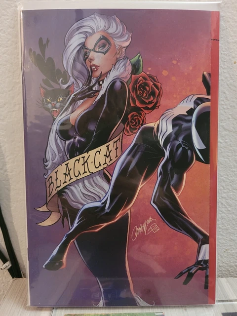 Amazing Spider-Man 801 Midtown JSC Variant J Scott Campbell Black Cat Fold Out
