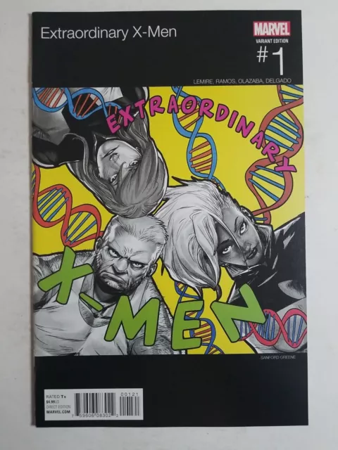 Extraordinary X-Men (2016) #1 - Near Mint - Sanford Greene Hip Hop variant