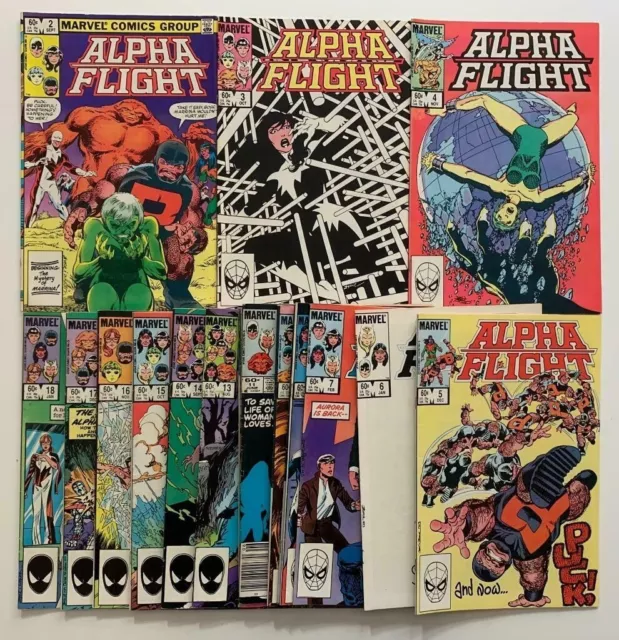 alpha flight  COMIC LOT. ALL MINT 10 X RANDOM COPYS